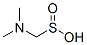 Methanesulfinic acid, (dimethylamino)- (9CI) Struktur