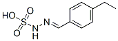 Hydrazinesulfonic acid, [(4-ethylphenyl)methylene]- (9CI) Struktur