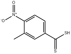 Benzenecarbodithioic acid, 3-methyl-4-nitro- (9CI) Struktur