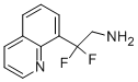 2,2-DIFLUORO-2-(QUINOLIN-8-YL)ETHANAMINE Struktur