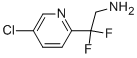 2-(5-CHLOROPYRIDIN-2-YL)-2,2-DIFLUOROETHANAMINE Struktur