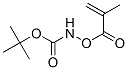 Carbamic acid, [(2-methyl-1-oxo-2-propenyl)oxy]-, 1,1-dimethylethyl ester (9CI) Struktur