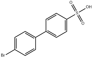 4-Bromo-4'-sulfobiphenyl Struktur