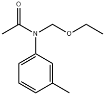 Acetamide, N-(ethoxymethyl)-N-(3-methylphenyl)- (9CI) Struktur