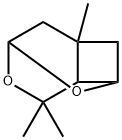 3,3,7-trimethyl-4,9-dioxatricyclo[3.3.1.02,7]nonane Struktur