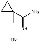 1-Methyl-cyclopropanecarboxamidine HCl Struktur