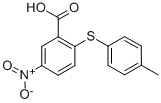 5-NITRO-2-P-TOLYLSULFANYL-BENZOIC ACID Struktur