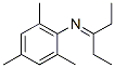 Benzenamine, N-(1-ethylpropylidene)-2,4,6-trimethyl- (9CI) Struktur