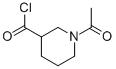 3-Piperidinecarbonyl chloride, 1-acetyl- (9CI) Struktur