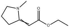 2-(1-甲基-吡咯亞基)乙酸乙酯, 78167-64-3, 結構式