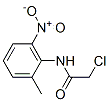 2-CHLORO-N-(2-METHYL-6-NITROPHENYL)ACETAMIDE Struktur