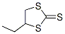 4-ethyl-1,3-dithiolane-2-thione Struktur