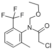 2-chloro-N-(ethoxymethyl)-N-(2-methyl-6-(trifluoromethyl)phenyl)acetamide Struktur