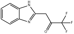 3-(1H-BENZOIMIDAZOL-2-YL)-1,1,1-TRIFLUORO-PROPAN-2-ONE Struktur