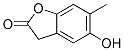 2(3H)-Benzofuranone,  5-hydroxy-6-methyl- Struktur