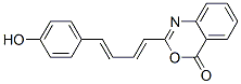 2-[4-(4-Hydroxyphenyl)-1,3-butadienyl]-4H-3,1-benzoxazin-4-one Struktur