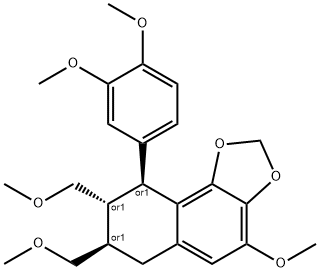 (+/-)-Hypophyllanthin Struktur