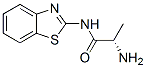 Propanamide, 2-amino-N-2-benzothiazolyl-, (S)- (9CI) Struktur