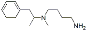 N-(4-aminobutyl)methamphetamine Struktur