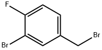 3-BROMO-4-FLUOROBENZYL BROMIDE Struktur