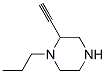 Piperazine, 2-ethynyl-1-propyl- (9CI) Struktur