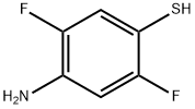 Benzenethiol, 4-amino-2,5-difluoro- (9CI) Struktur