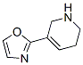 Pyridine, 1,2,3,6-tetrahydro-5-(2-oxazolyl)- (9CI) Struktur