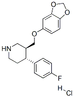 Paroxetine hydrochloride Structure