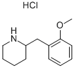 2-(2-METHOXY-BENZYL)-PIPERIDINE HYDROCHLORIDE Struktur