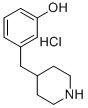 3-PIPERIDIN-4-YLMETHYL-PHENOL HYDROCHLORIDE Struktur