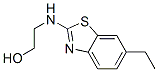 Ethanol, 2-[(6-ethyl-2-benzothiazolyl)amino]- (9CI) Struktur