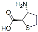 2-Thiophenecarboxylicacid,3-aminotetrahydro-,trans-(9CI) Struktur