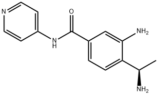 Benzamide, 3-amino-4-(1-aminoethyl)-N-4-pyridinyl-, (R)- (9CI) Struktur