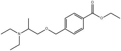 ethyl 4-(3-diethylaminopropoxymethyl)benzoate Struktur