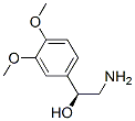 Benzenemethanol, alpha-(aminomethyl)-3,4-dimethoxy-, (alphaS)- (9CI) Struktur