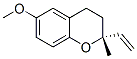 2H-1-Benzopyran,2-ethenyl-3,4-dihydro-6-methoxy-2-methyl-,(2R)-(9CI) Struktur