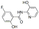 Benzamide, 5-fluoro-2-hydroxy-N-(3-hydroxy-2-pyridinyl)- (9CI) Struktur