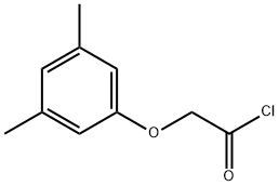 (3,5-dimethylphenoxy)acetyl chloride Struktur