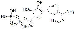 ethenoadenylyl imidodiphosphate Struktur