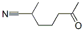 Heptanenitrile, 2-methyl-6-oxo- (9CI) Struktur