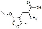 4-Isoxazolepropanoicacid,alpha-amino-3-ethoxy-5-methyl-,(S)-(9CI) Struktur