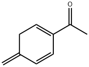 Ethanone, 1-(4-methylene-1,5-cyclohexadien-1-yl)- (9CI) Struktur