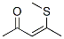 3-Penten-2-one, 4-(methylthio)- (9CI) Struktur