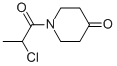 4-Piperidinone, 1-(2-chloro-1-oxopropyl)- (9CI) Struktur