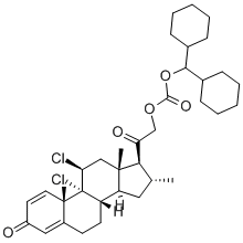 Locicortolone Struktur