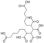 1,6,7,8,9,14-Tetradecanehexacarboxylic acid Struktur