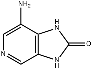 2H-Imidazo[4,5-c]pyridin-2-one,  7-amino-1,3-dihydro- Struktur