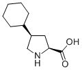 L-PROLINE,4-CYCLOHEXYL-,CIS- Struktur