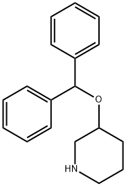 3-(DIPHENYLMETHOXY)PIPERIDINE Struktur