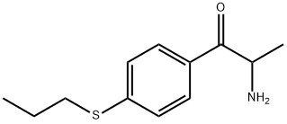 1-Propanone,  2-amino-1-[4-(propylthio)phenyl]- Struktur